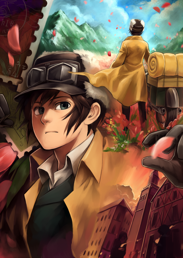 kino and hermes (kino no tabi) drawn by sires_r_black