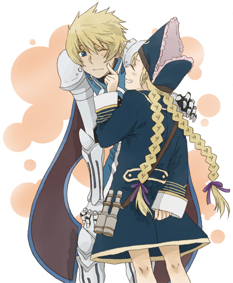 flynn scifo and patty fleur (tales of and 1 more) drawn by futaki_shou