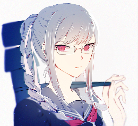 pekoyama peko (danganronpa and 1 more) drawn by io_(sinking=carousel)