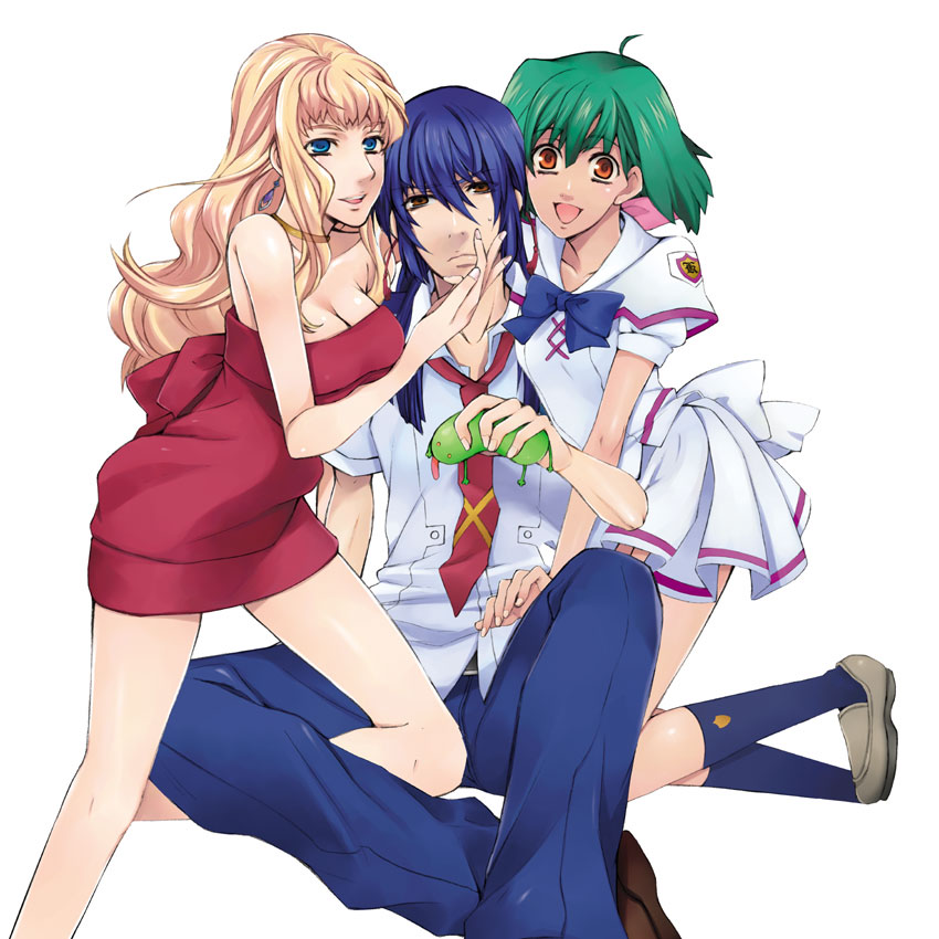 sheryl nome, ranka lee, saotome alto, and oosanshouuo-san (macross and 1 more) drawn by unizo