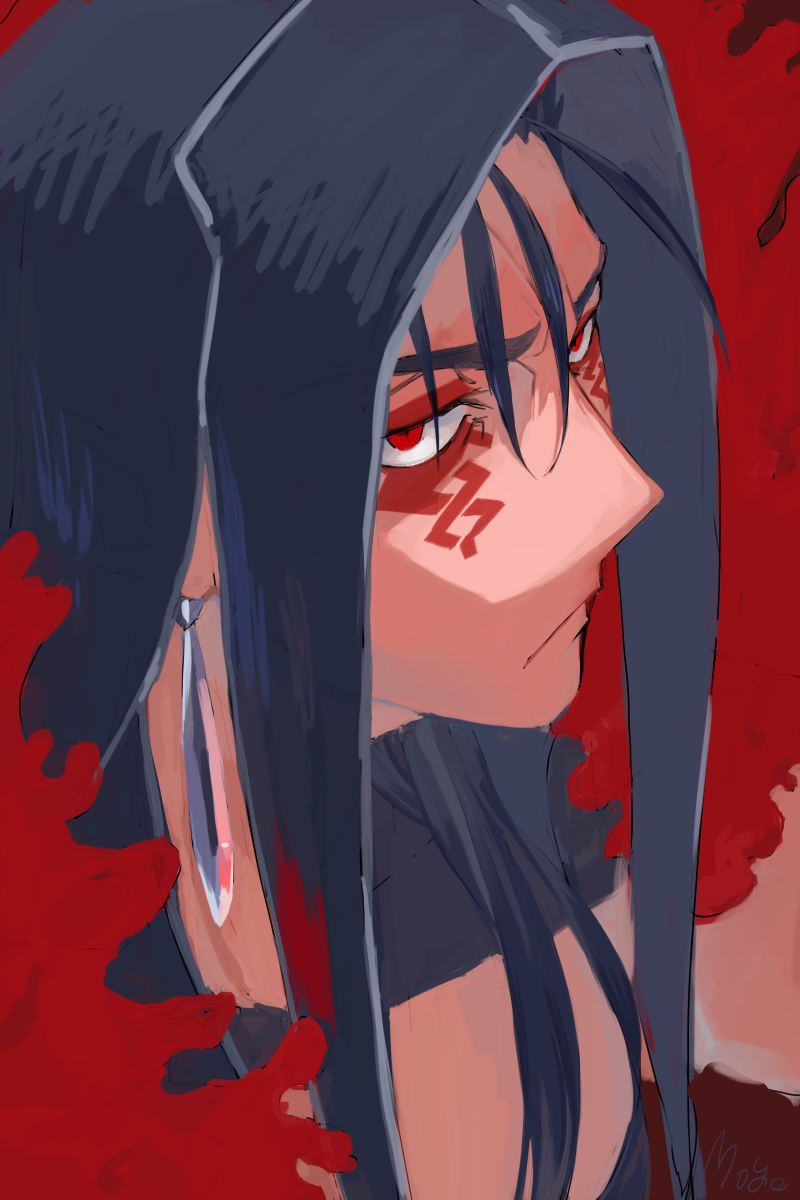 cu chulainn and cu chulainn alter (fate and 1 more) drawn by momomogeta