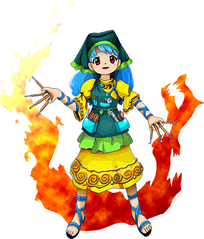 haniyasushin keiki (touhou and 1 more) drawn by zun_(artist)