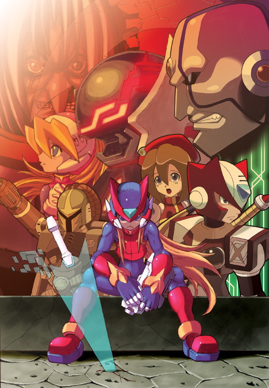zero, zero(z), ciel, iris, sigma, and 3 more (mega man and 5 more)