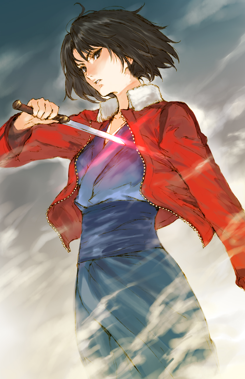 ryougi shiki (kara no kyoukai) drawn by makimura_shunsuke
