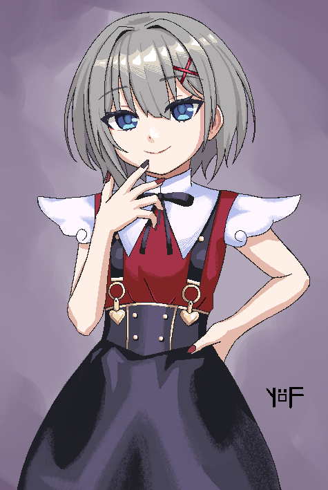 ame-chan and rurine luna (needy girl overdose and 1 more) drawn by yof_(sc_gazer)
