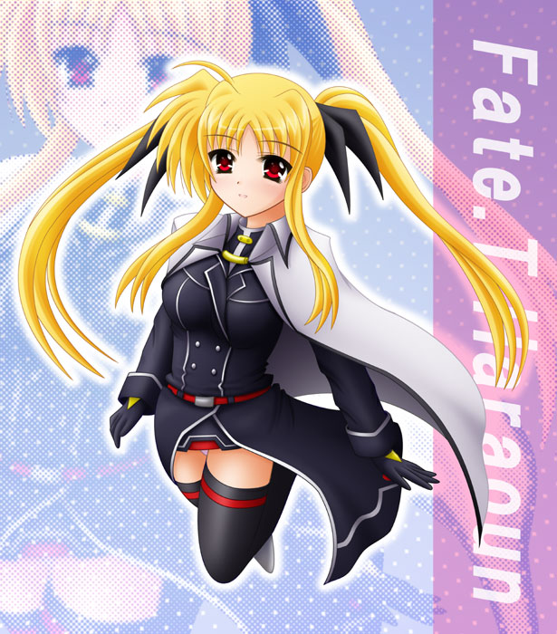 fate testarossa (lyrical nanoha and 1 more) drawn by yamaguchi_ugou