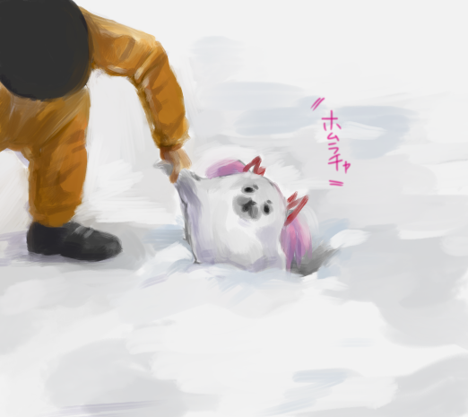 kaname madoka and gomadoka (mahou shoujo madoka magica) drawn by watanabe_ignica