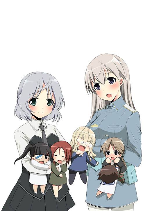 sanya v. litvyak, eila ilmatar juutilainen, miyafuji yoshika, perrine h. clostermann, lynette bishop, and 2 more (world witches series and 1 more)