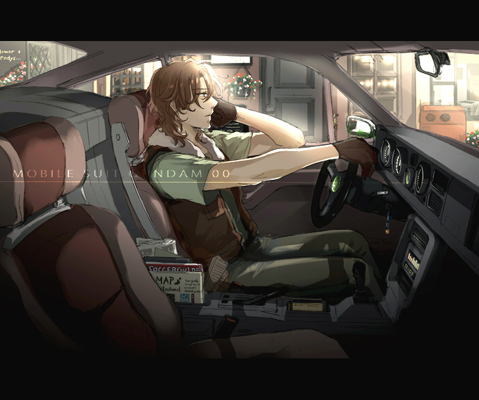 lockon stratos and neil dylandy (gundam and 1 more) drawn by masso
