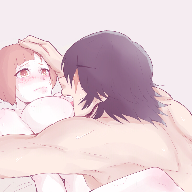 mankanshoku mako and sanageyama uzu (kill la kill) drawn by saaya_(32308)