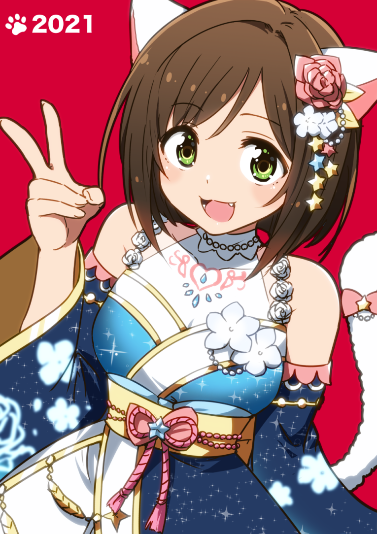 maekawa miku (idolmaster and 2 more) drawn by kidachi