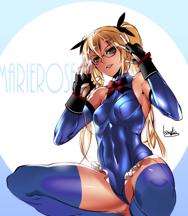 marie rose (dead or alive and 1 more) drawn by bowalia