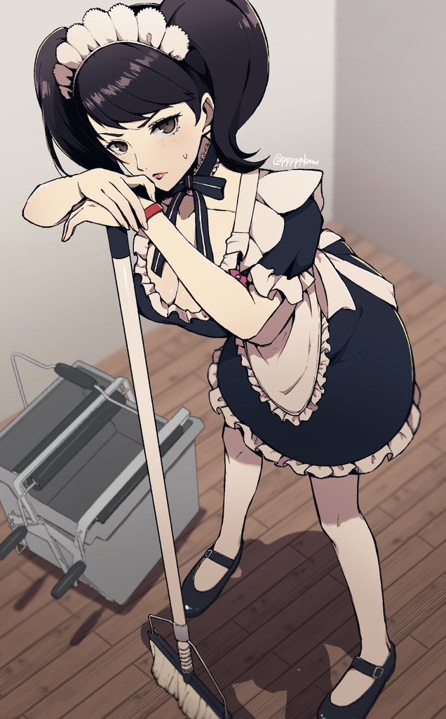 kawakami sadayo (persona and 1 more) drawn by pppppknw