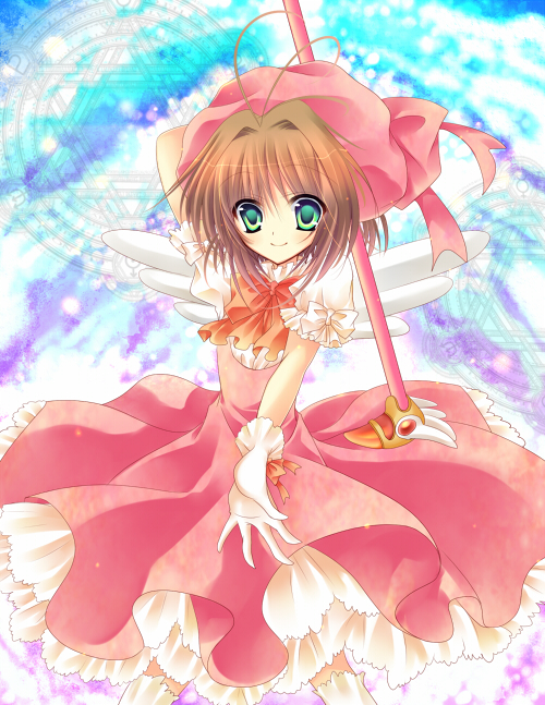 kinomoto sakura (cardcaptor sakura) drawn by asakura_hayate