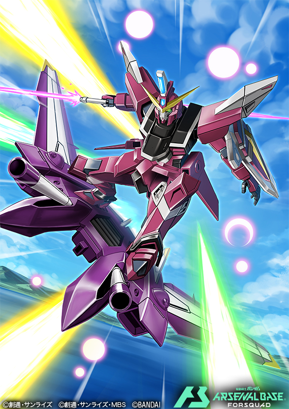 justice gundam (gundam and 2 more) drawn by amasaki_yusuke