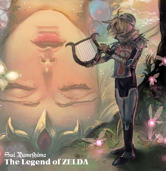 princess zelda and sheik (the legend of zelda and 1 more) drawn by yumeshima_sui