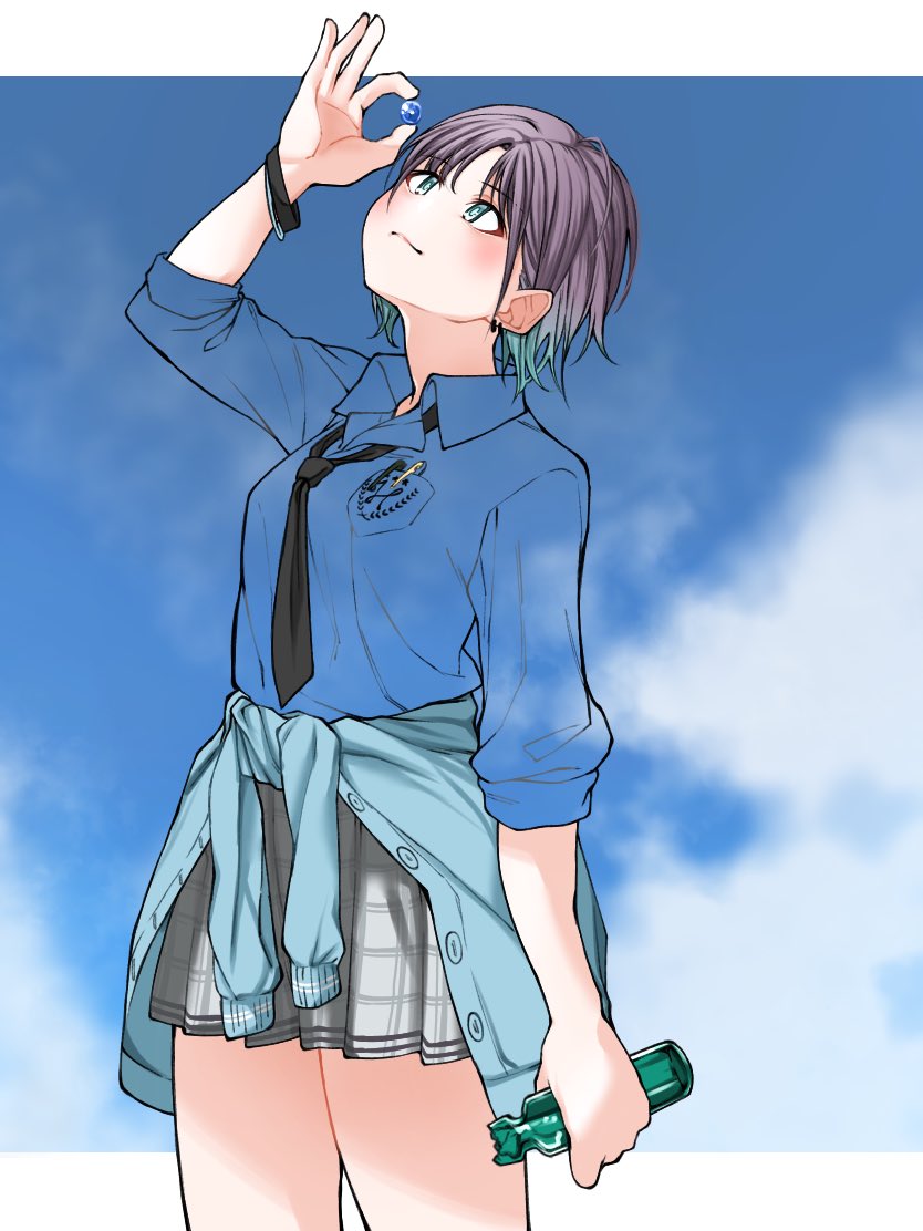 asakura toru (idolmaster and 1 more) drawn by dobuvochan