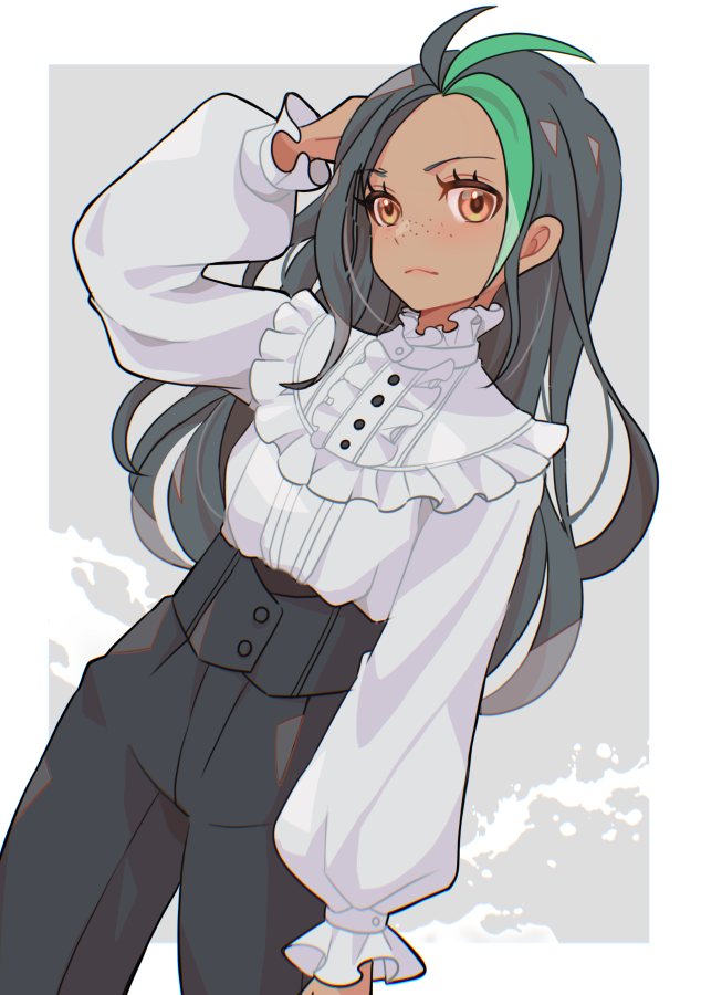 nemona (pokemon and 1 more) drawn by mizuiro123