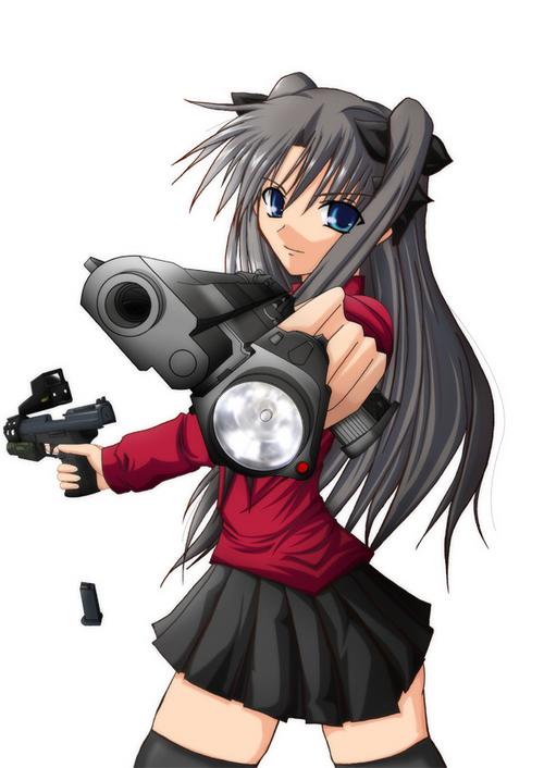 tohsaka rin (fate and 1 more) drawn by su-35_(artist)