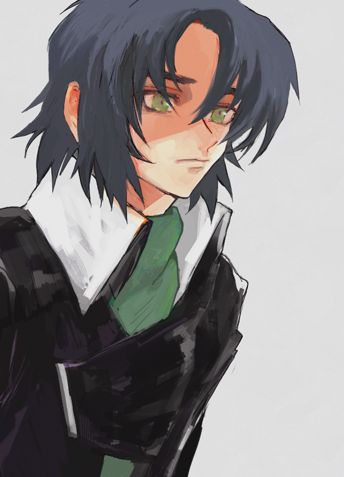 athrun zala (gundam and 1 more) drawn by she_(morianosu)