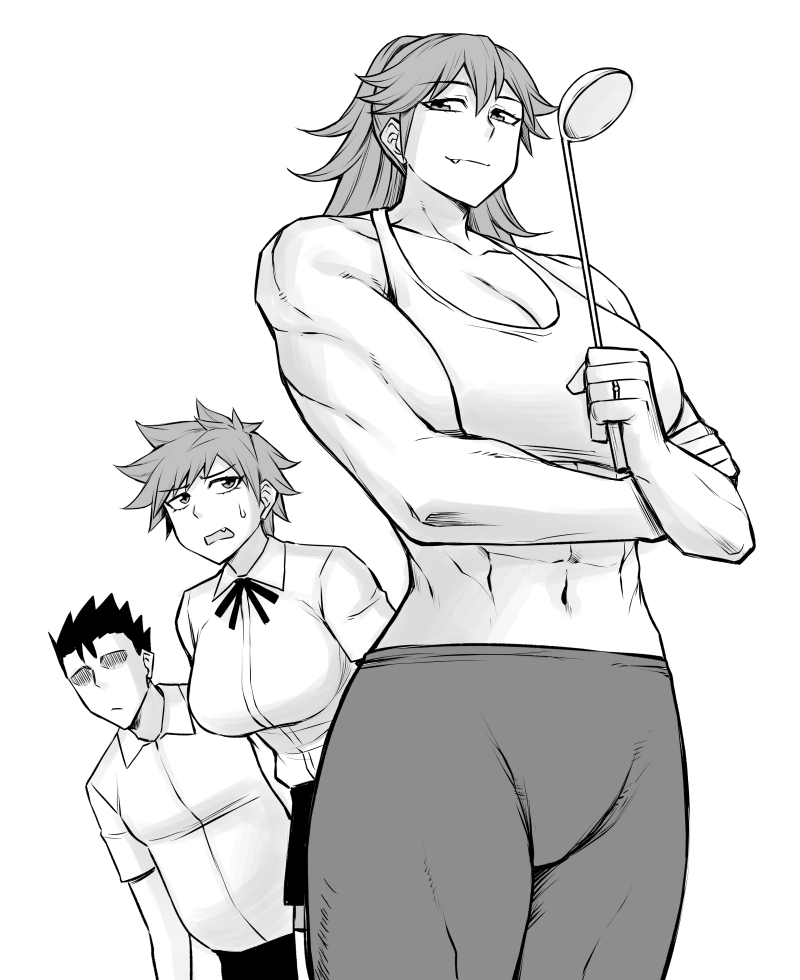 shion and akari (original and 1 more) drawn by peach88