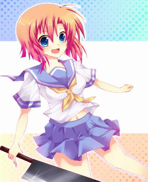 ryuuguu rena (higurashi no naku koro ni) drawn by runako