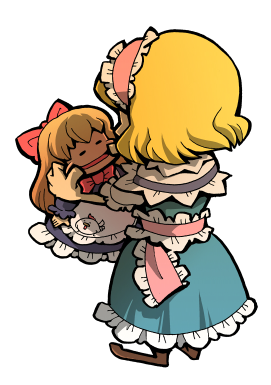 alice margatroid and shanghai doll (touhou) drawn by hounori