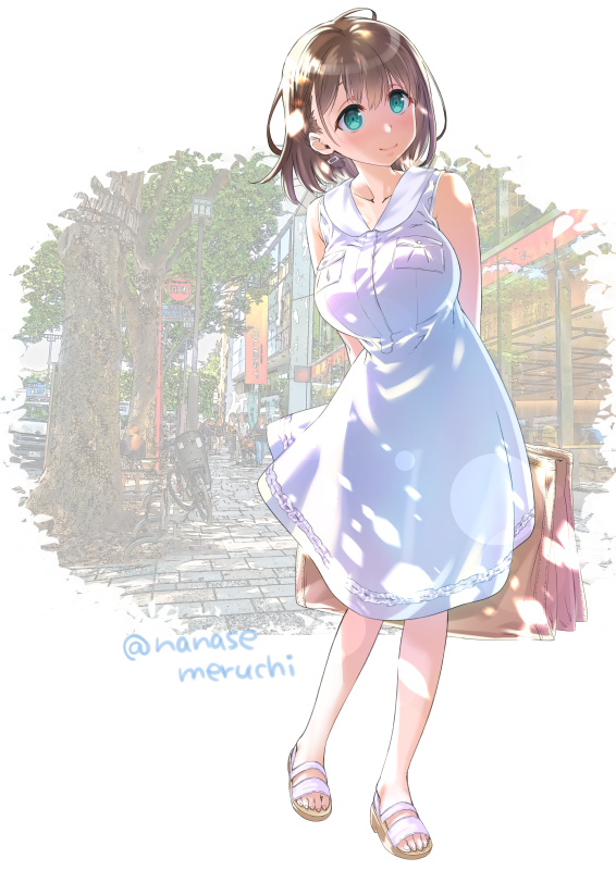 ai-chan (getsuyoubi no tawawa) drawn by nanase_meruchi