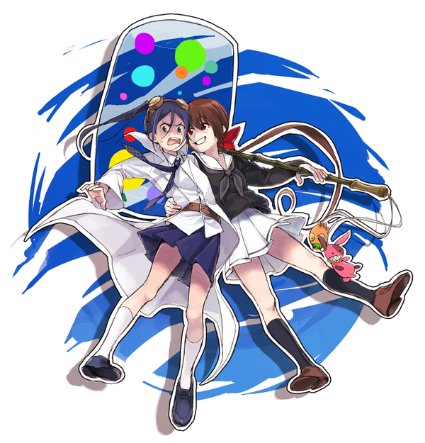 koto and professor shouko (kyousougiga) drawn by dddoochi1