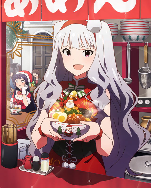 shijou takane and mogami shizuka (idolmaster and 1 more)
