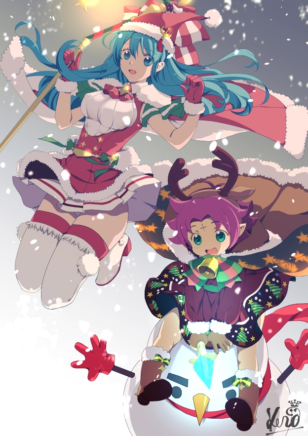 eirika and fae (fire emblem and 3 more) drawn by kero_sweet