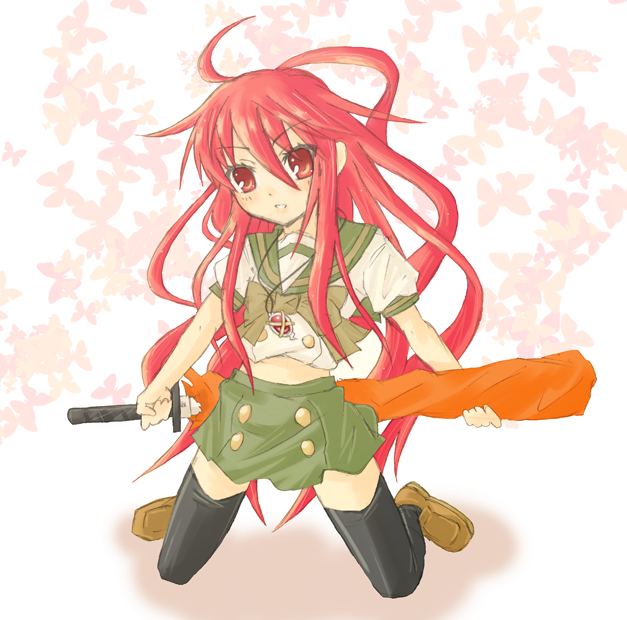 shana and alastor (shakugan no shana) drawn by jhonwalker