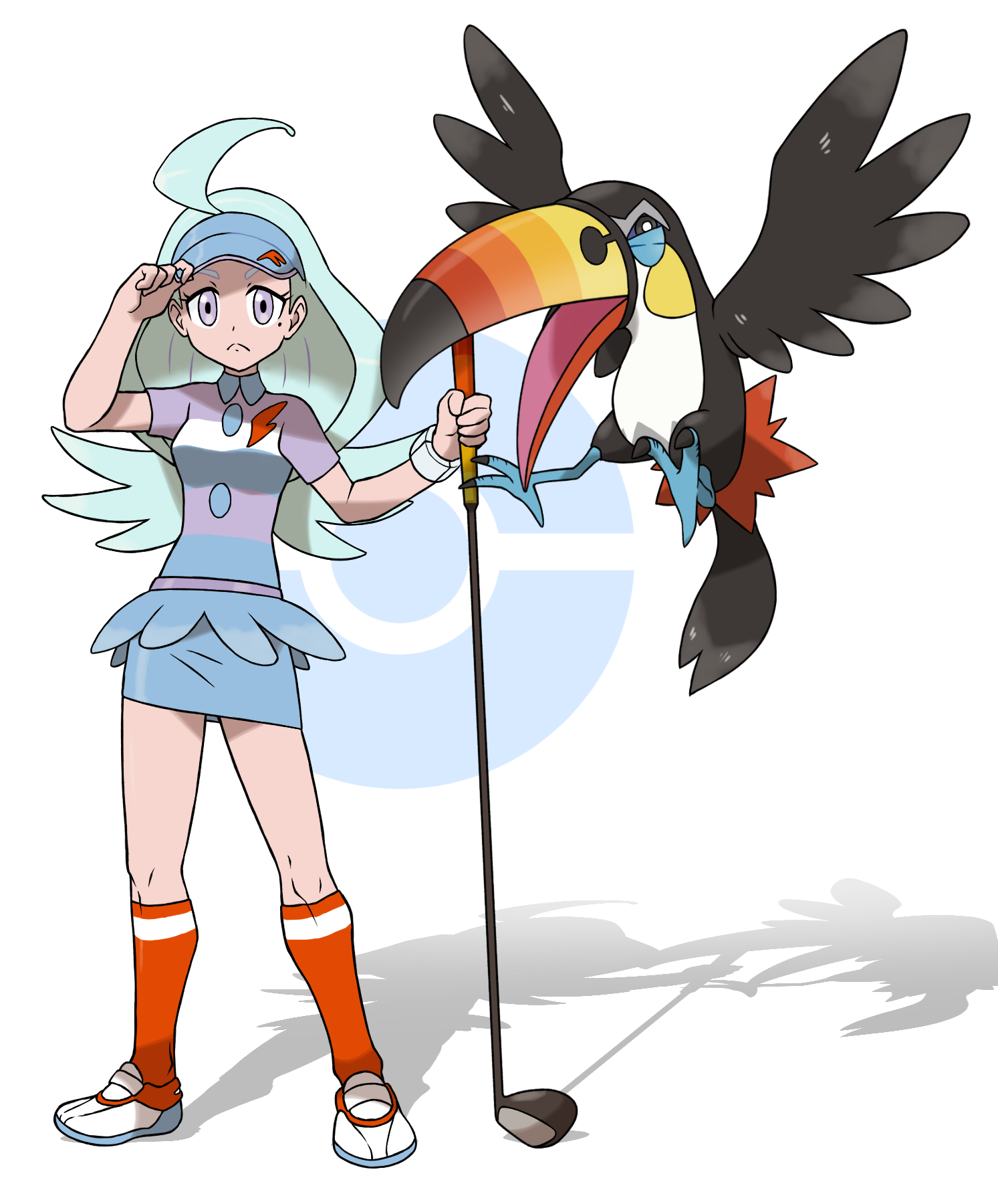 Kahili And Toucannon Pokemon And 2 More Drawn By Teru Zeta Danbooru