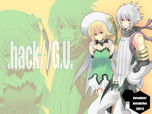 haseo and atoli (.hack// and 1 more) drawn by aoi_tsuki_hasu