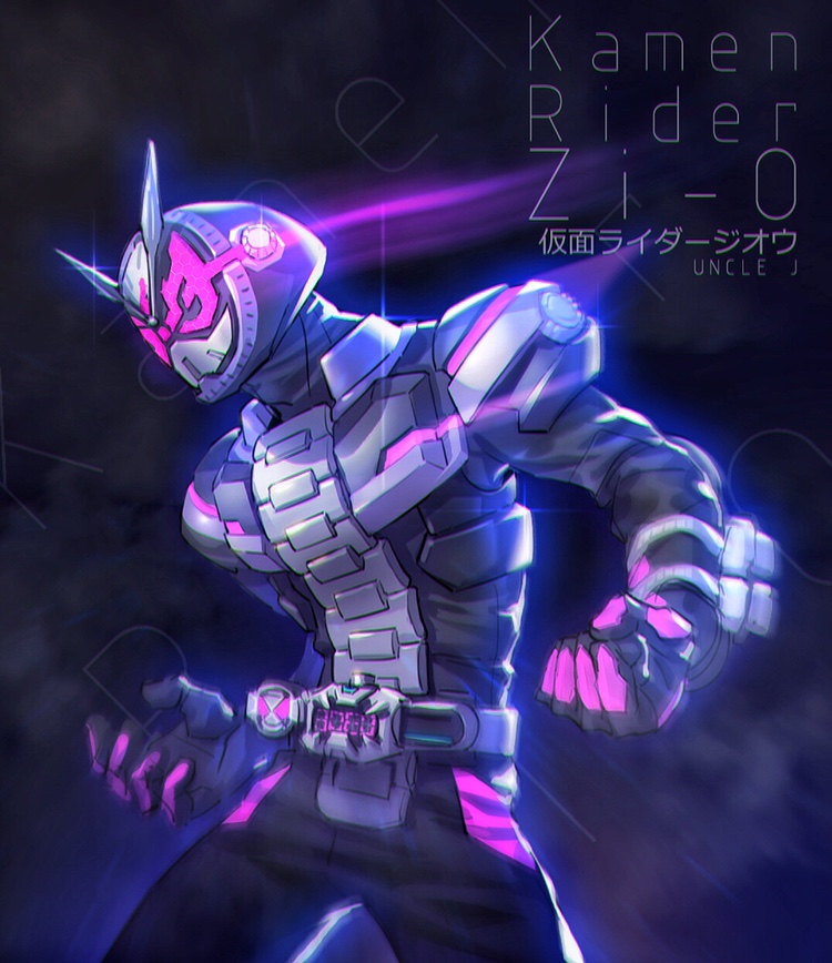 kamen rider zi-o (kamen rider and 1 more) drawn by woxiljj