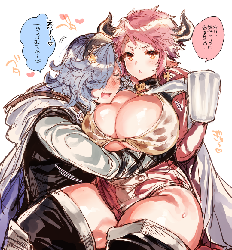 sturm and drang (granblue fantasy) drawn by eno_yukimi