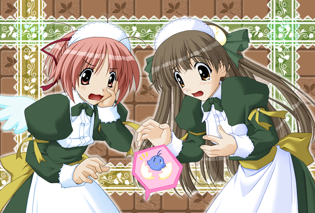 karin, aoi, and watase futaba (kindle imagine develop and 2 more) drawn by matsuo_yukihiro and yashiro_shizuka
