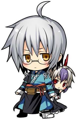 morichika rinnosuke and tokiko (touhou) drawn by ju-zika
