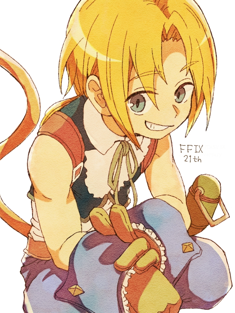 zidane tribal (final fantasy and 1 more) drawn by ichi_(pixiv6373491)