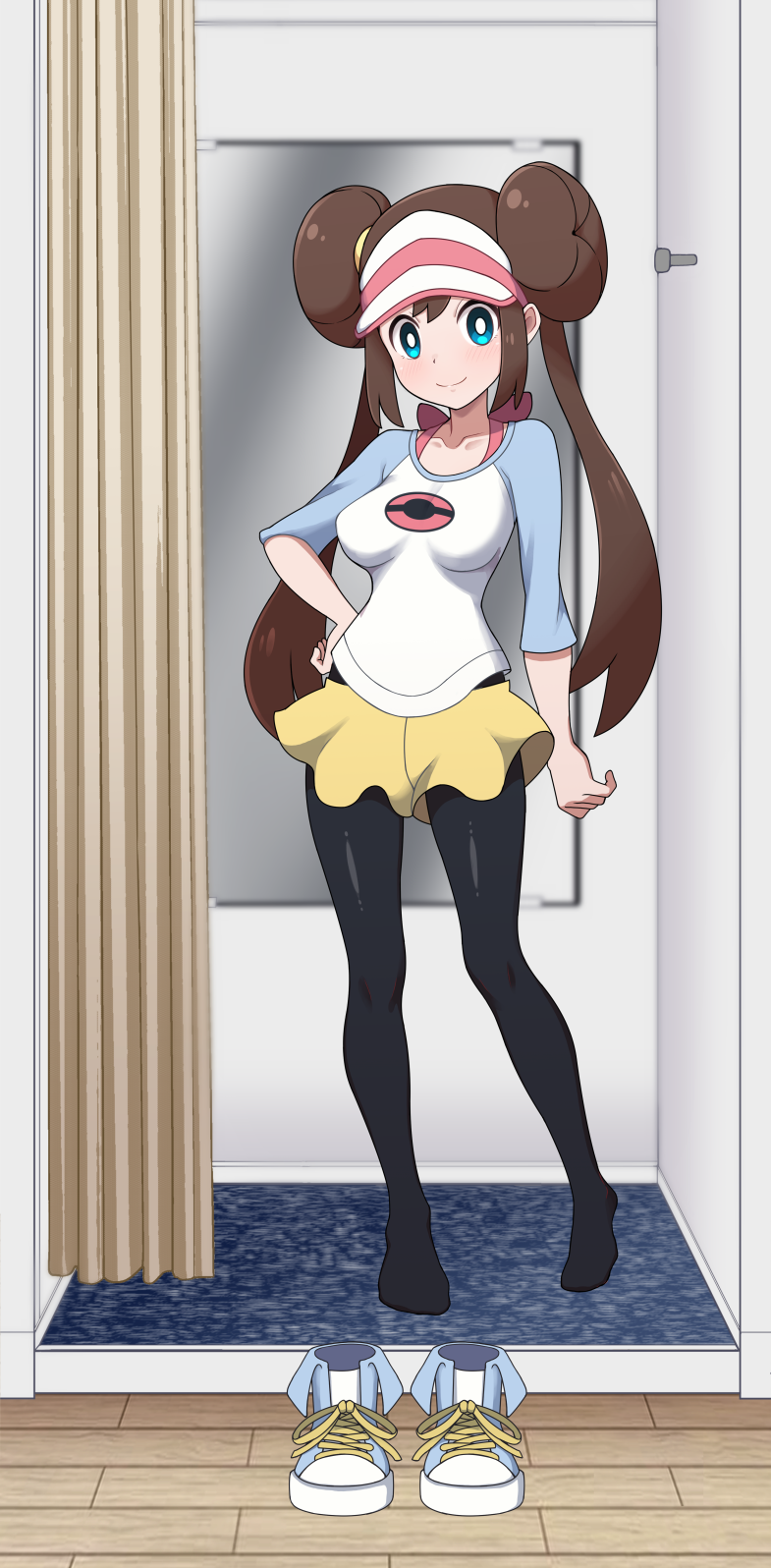 rosa (pokemon and 1 more) drawn by kohatsuka