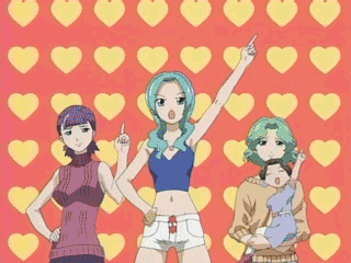 kinjou ururu, tanishima yuki, misugi nori, and misugi ayaka (okusama wa mahou shoujo)