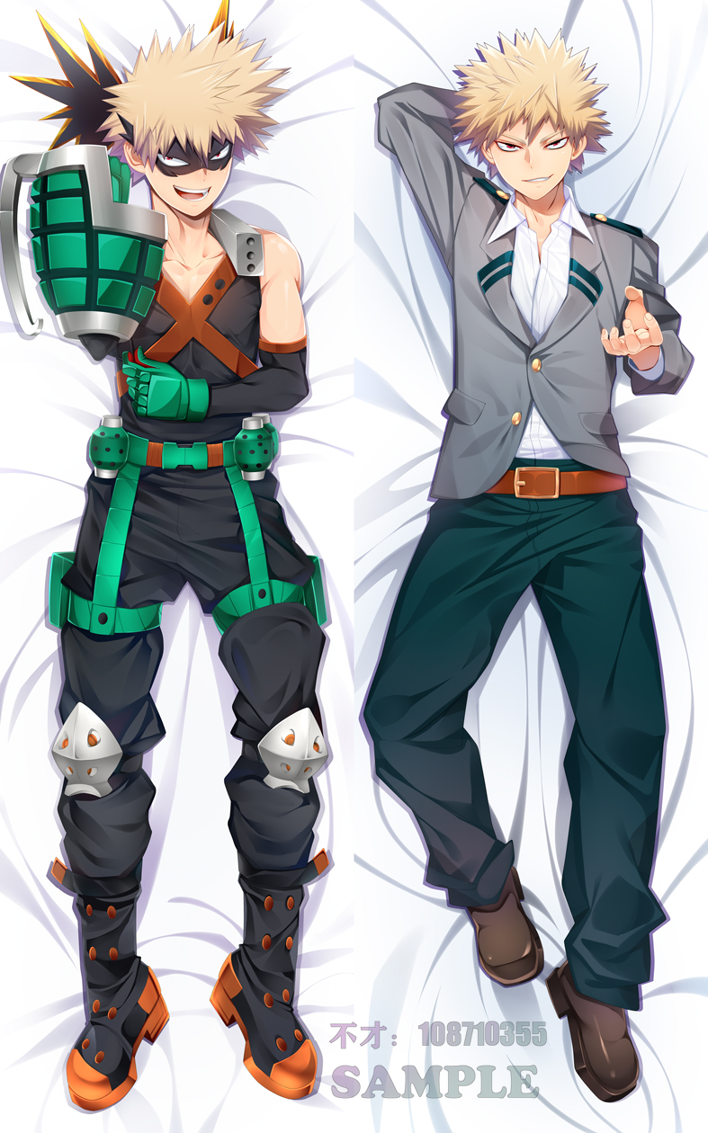bakugou katsuki (boku no hero academia) drawn by fusai