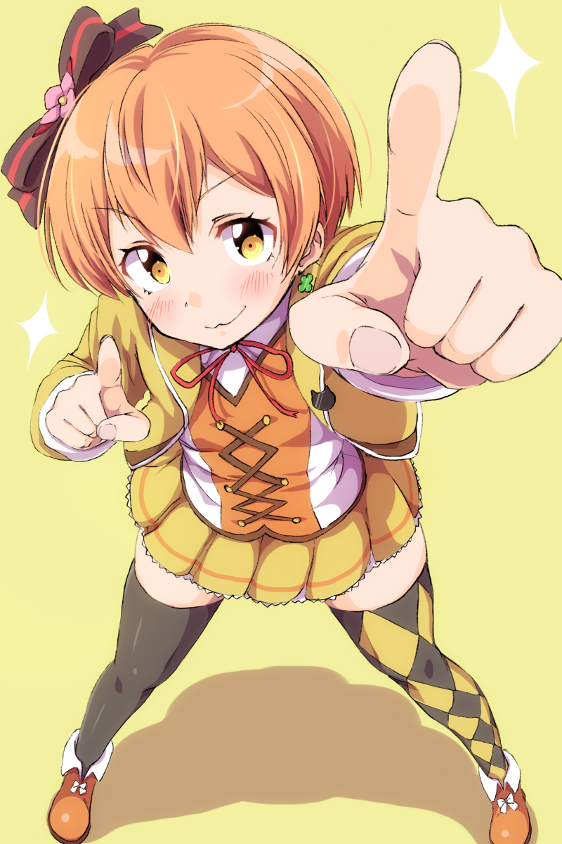 hoshizora rin (love live! and 2 more) drawn by sen_(sen0910)