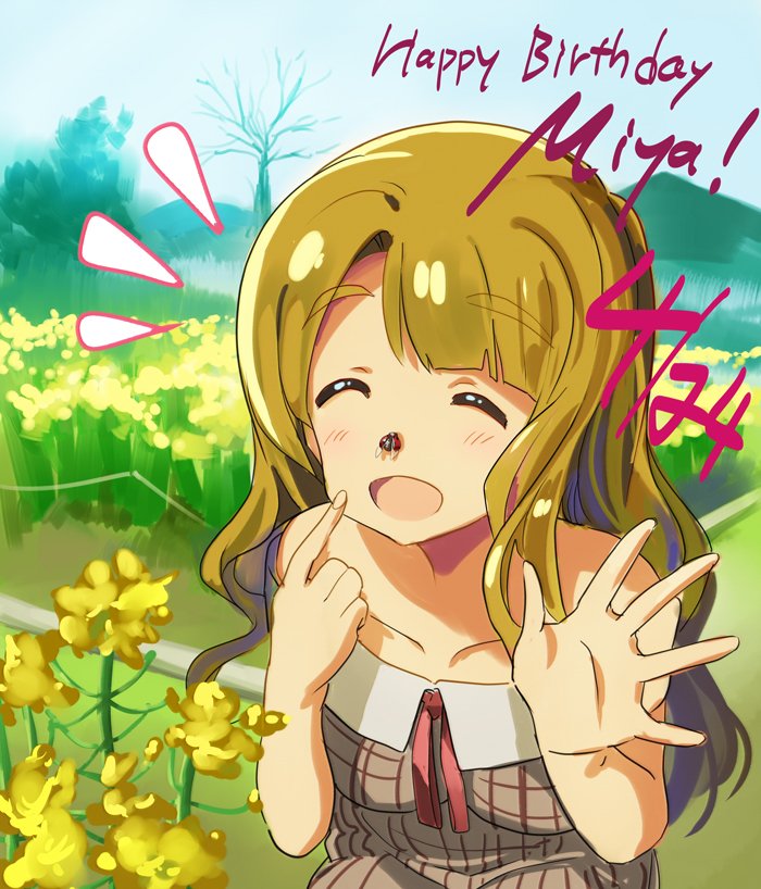miyao miya (idolmaster and 1 more) drawn by andou_shuki