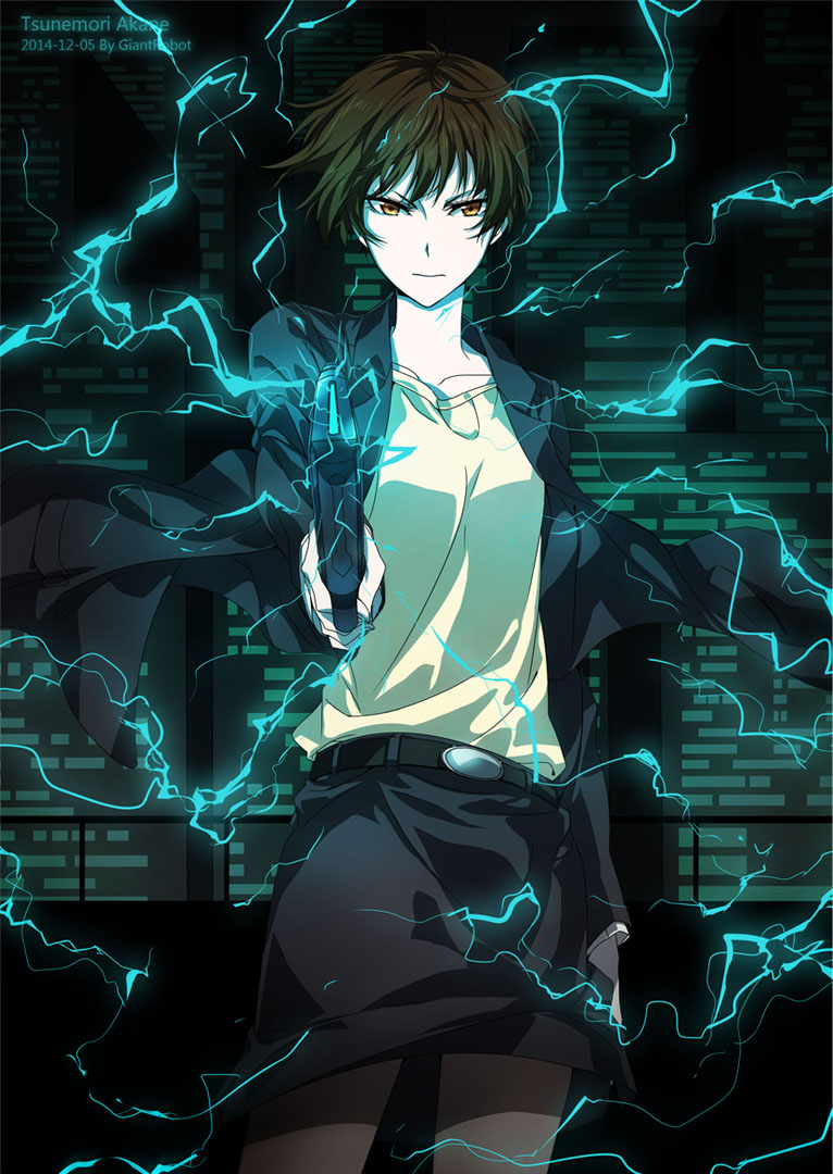 tsunemori akane (psycho-pass) drawn by d_midiror