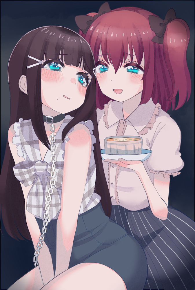 kurosawa dia and kurosawa ruby (love live! and 1 more) drawn by cream_(nipakupa)