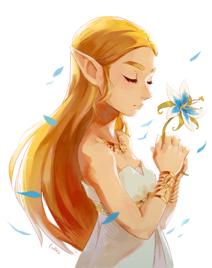 princess zelda (the legend of zelda and 1 more) drawn by luisa_rafidi