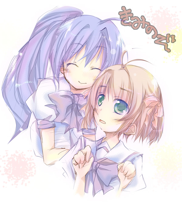 hayase mitsuki and suzumiya haruka (kimi ga nozomu eien) drawn by furui_suguri