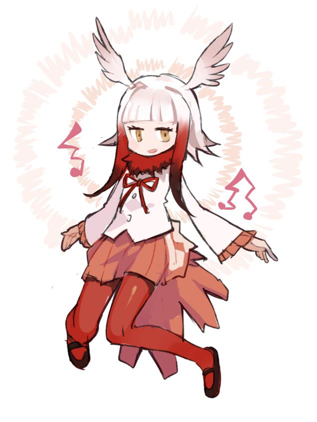 japanese crested ibis (kemono friends) drawn by jong_tu