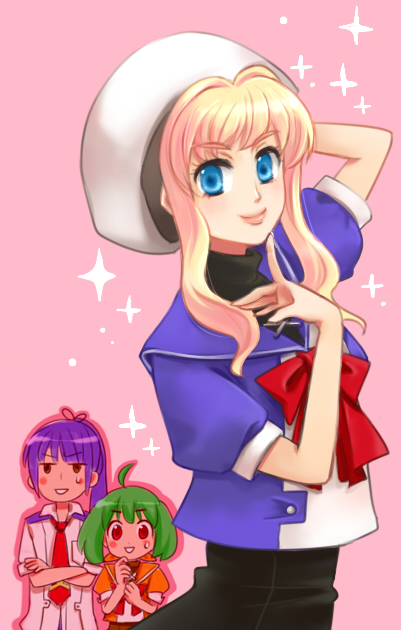 sheryl nome, ranka lee, and saotome alto (macross and 1 more) drawn by shio_(orange_lounge)